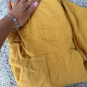 White fox strapless romper